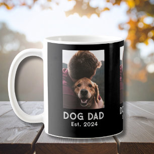 Taza De Café Foto de Dog Dad Establecido