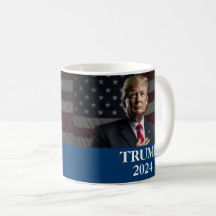 Taza De Café Foto de Donald Trump - Trump 2024
