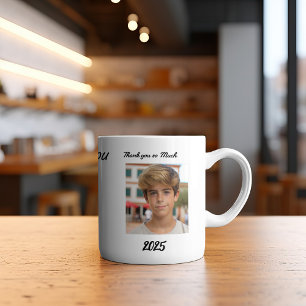 Taza De Café Foto de estudiante de reconocimiento de profesor/a