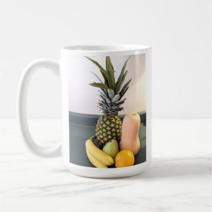 Taza De Café Foto de fruta con proverbios Biblia versus cristia