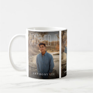 Taza De Café Foto de graduación Crushed It PhotoPop