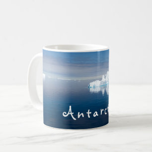 Taza De Café Foto de hielo flotante del paisaje antártico con