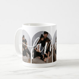 Taza De Café Foto de la familia de guiones modernos café Mug