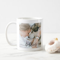Foto de la mamá y el perro Besties