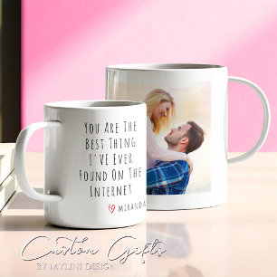 Taza De Café Foto de la pareja personalizado