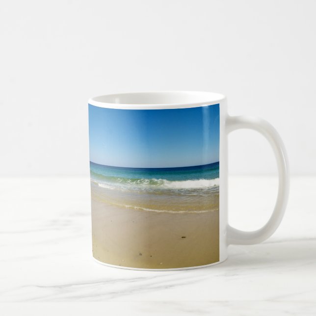 Taza De Café Foto de la playa (Derecha)