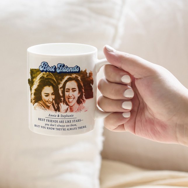 Taza De Café Foto de los mejores amigos (Subido por el creador)