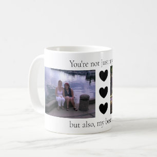 Taza De Café Foto de madre e hija