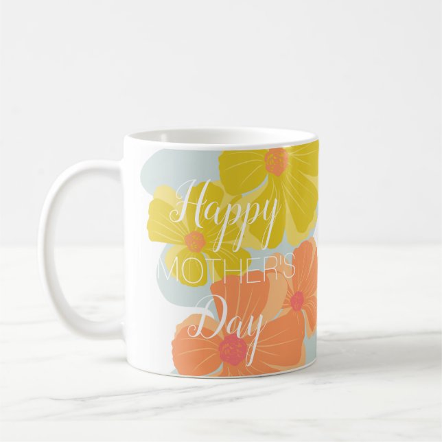 Taza De Café Foto de marco del Día de la Madre (Izquierda)