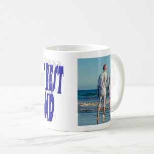 Taza De Café Foto de marido con texto azul