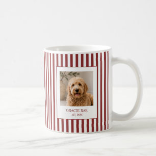 Taza De Café Foto de mascota personalizada