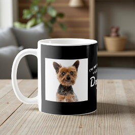 Taza De Café Foto de mascota personalizada para amantes de perr