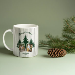Taza De Café Foto de Navidades rústicos de Woodland