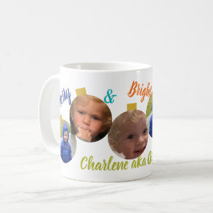 Taza De Café Foto de Ornamento de Navidad