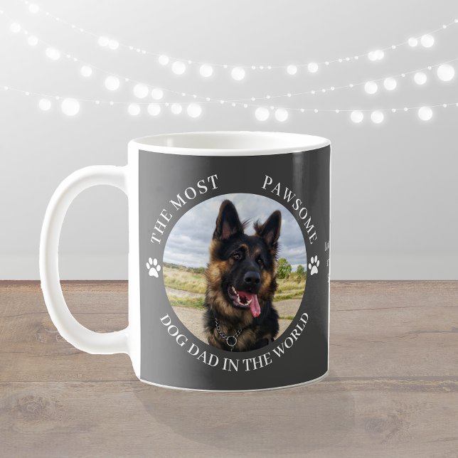 Taza De Café Foto de papá perro más conmovedor (Subido por el creador)
