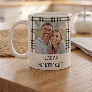 Taza De Café Foto de Pareja 