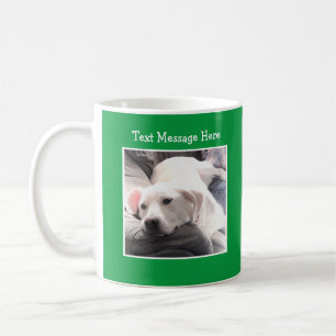 Taza De Café Foto de perro cansado junto a mejor amigo
