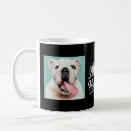 Taza De Café Foto de Perro Paw
