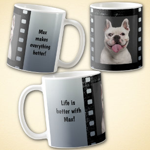Taza De Café Foto de perro personalizada