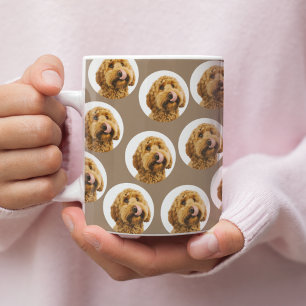 Taza De Café Foto de perro personalizada   Cara de mascota pers
