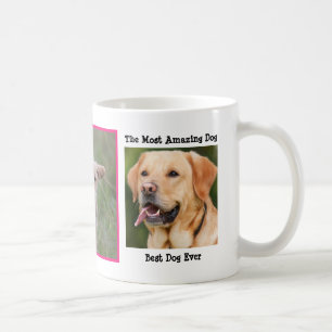 Taza De Café Foto de perro personalizada - Mejor perro de la hi