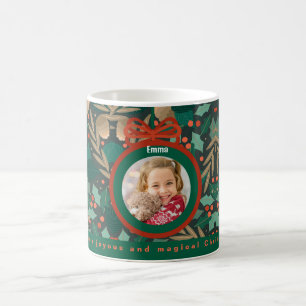 Taza De Café Foto de personalizable y taquilla de texto - Crea