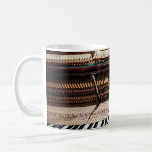 Taza De Café Foto de piano de antiguo concierto