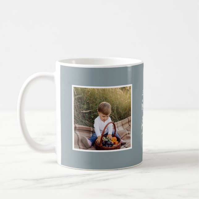 Taza De Café foto de regalo de familia simple  (Izquierda)