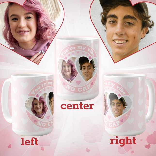 Taza De Café Foto de San Valentín personalizada linda (Subido por el creador)