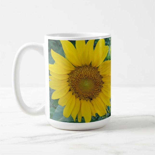 Taza De Café Foto de Sunflower (Izquierda)