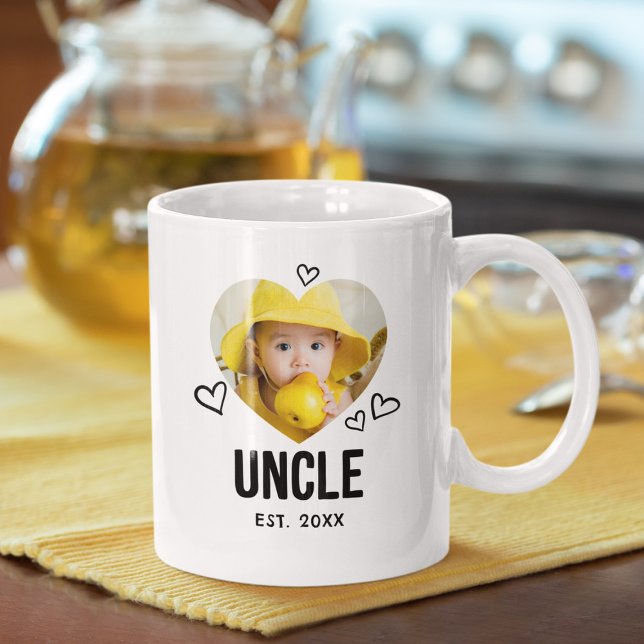 Taza De Café Foto de tío corazón esbozada (Subido por el creador)