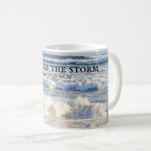 Taza De Café Foto de un mar tormentoso que califica como una to