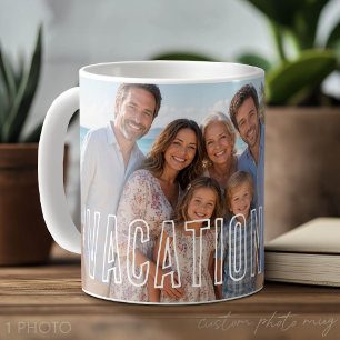 Taza De Café Foto de vacaciones con superposición de texto mode
