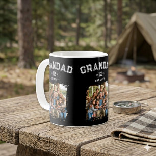 Taza De Café Foto del abuelo universitario Legado Total de niet