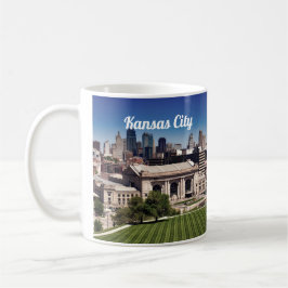 Taza De Café Foto del centro de Kansas City Missouri