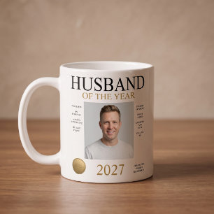 Taza De Café Foto del marido del año