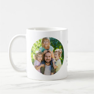 Taza De Café Foto del mejor Personalizado de papá