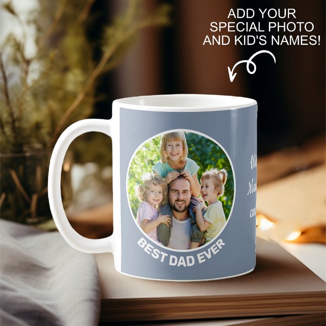 Taza De Café Foto del mejor Personalizado de papá (Subido por el creador)
