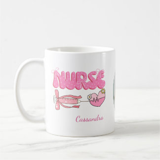 Taza De Café Foto del nombre de la escuela de estudiantes de en
