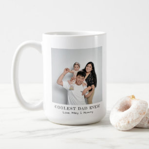 Taza De Café Foto del papá más genial Regalo de recuerdos del D