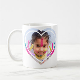 Taza De Café Foto del pequeño ángel de papá personalizado