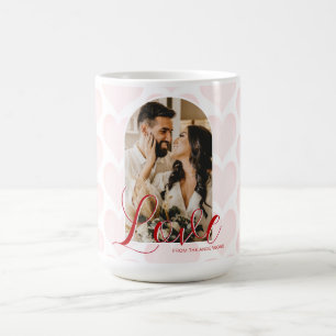 Taza De Café Foto del Personalizado del Arco Romántico día de S