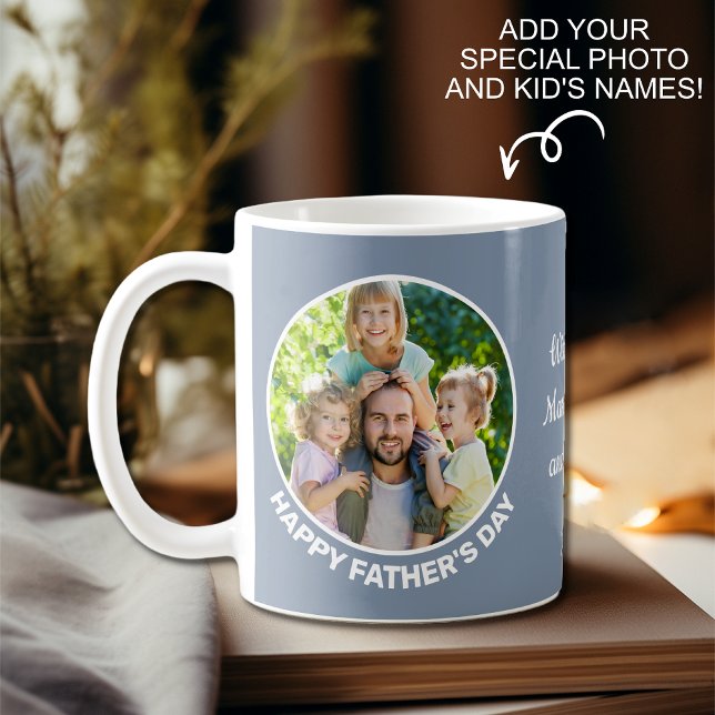 Taza De Café Foto del Personalizado del Día del Padre Feliz (Subido por el creador)