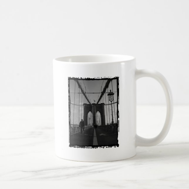Taza De Café Foto del puente de Brooklyn (Derecha)