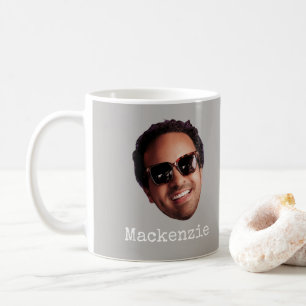 Taza De Café Foto divertida de cara personalizada