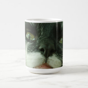 Taza De Café Foto divertida de gato minino mascota