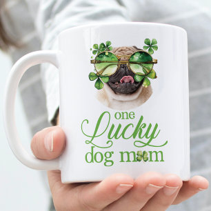 Taza De Café Foto divertida del Personalizado de mamá de perro