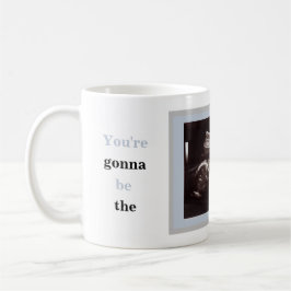 Taza De Café Foto ecografía Día del Padre Mejor Papá Nunca