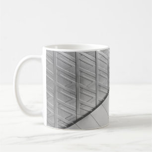 Taza De Café Foto en escala de grises del suelo