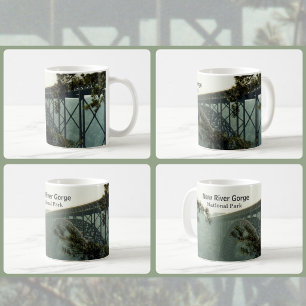 Taza De Café Foto escénica del puente de New River Gorge